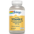 SOLARAY Buffered Vitamin C 500mg with Rose Hips & Acerola Cherry - Immune Support, Vegan, Lab Verified