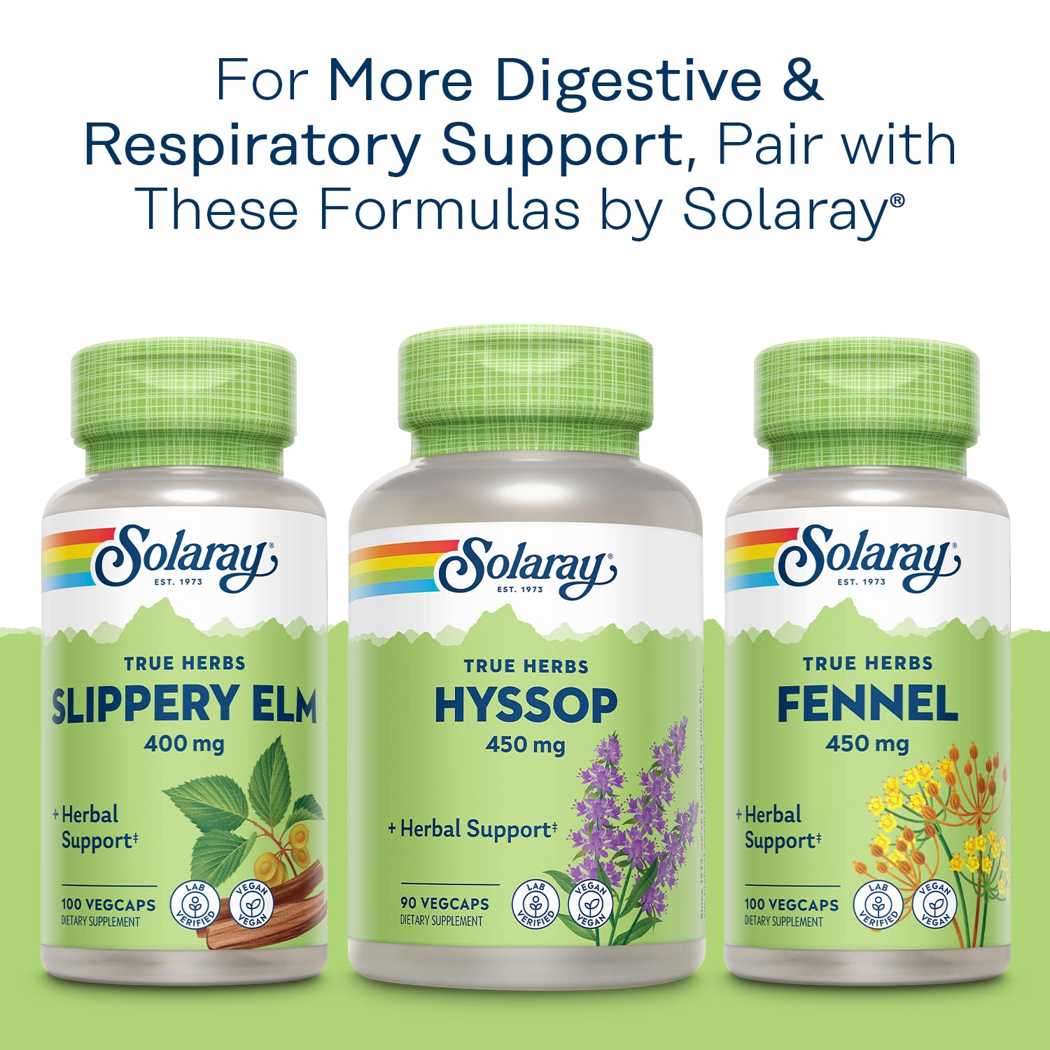 SOLARAY Chamomile - Digestive, Respiratory & Relaxation Support | 100 Servings, 100 VegCaps