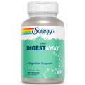 SOLARAY Digestive Enzymes – Pancreatin, Papain & More | 180 VegCaps | Lab Verified