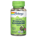 SOLARAY Echinacea and Elderberry Capsules, 440 mg | 100 Count