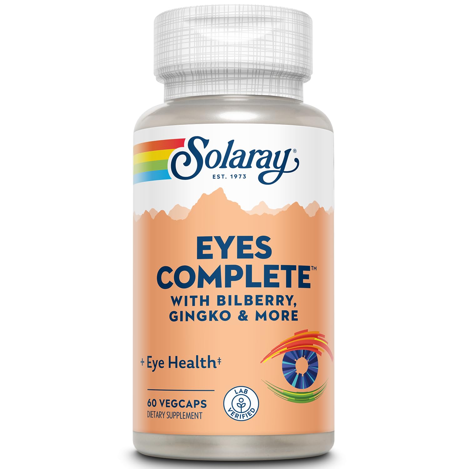 SOLARAY Eyes So Healthy Vegetarian Capsules, 60 Count | Eye Health Supplement