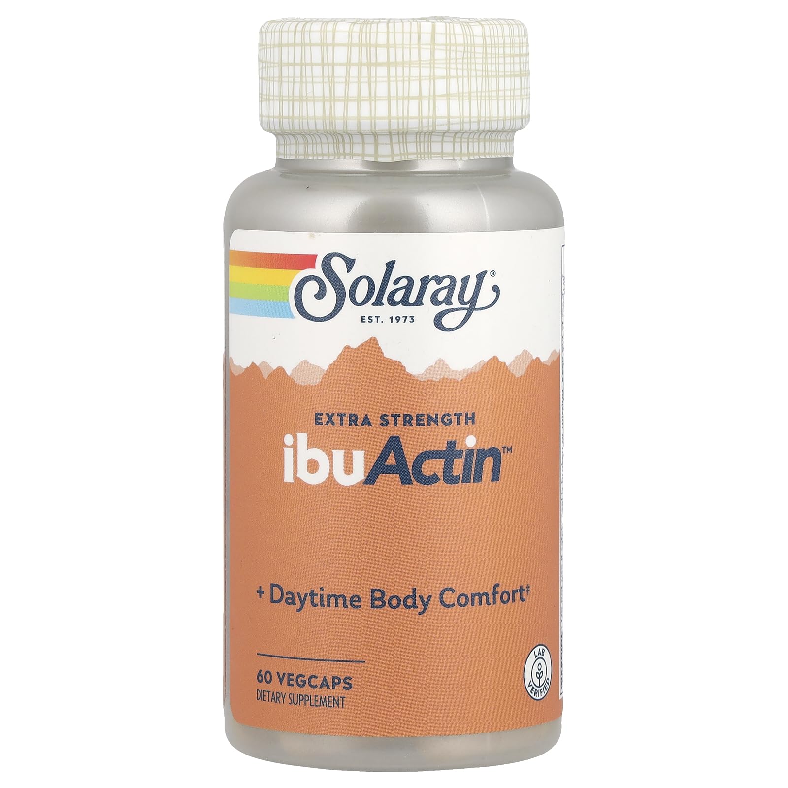 SOLARAY Ibuactin | 60 Caps - Nutritive Support for Everyday Comfort