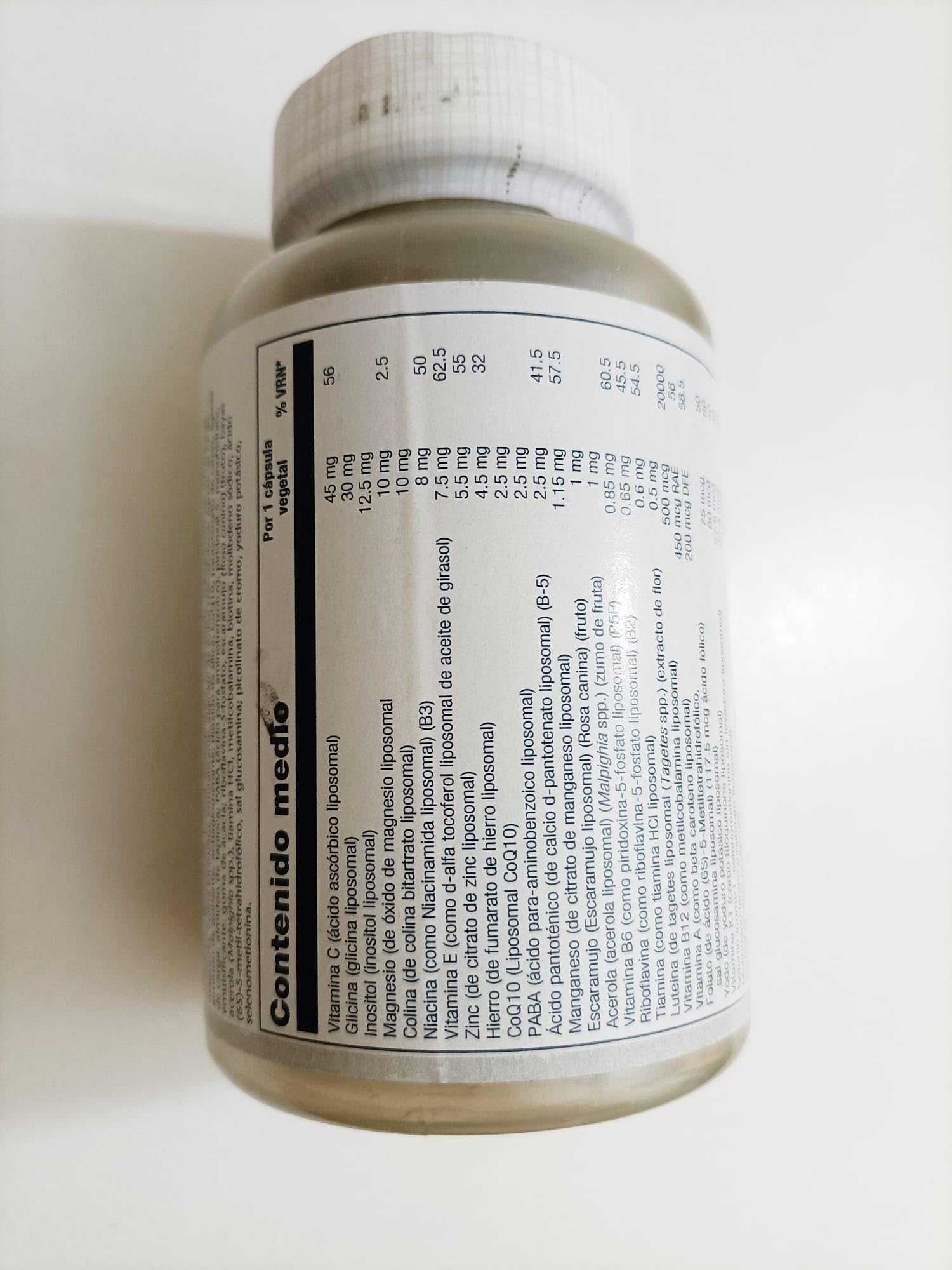 SOLARAY Liposomal Multivitamin for Men & Women – High Potency, Enhanced Absorption, 60 VegCaps