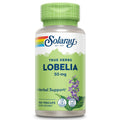 SOLARAY Lobelia Aerial 50mg | Respiratory & Bronchial Support | Ginger Root | Non-GMO & Vegan | 100 VegCaps