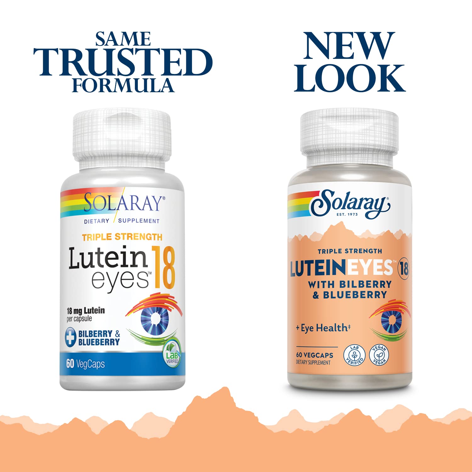 SOLARAY Triple Strength Lutein Eyes 18 mg | Eye & Macular Health Support | Non-GMO (60 CT)