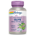 SOLARAY Olive Leaf Extract 250mg Capsules - 22% Oleuropein, Lemon Balm, Vegan, 120 Servings