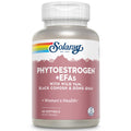 SOLARAY PhytoEstrogen Plus EFAs Menopause Support | Wild Yam, Black Cohosh, Evening Primrose & Borage | 60ct, 30 Serv