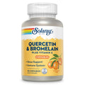SOLARAY Quercetin with Bromelain & Vitamin C Chewables - Immune Support & Heart Health (90ct, 1250mg Vitamin C, Orange Flavor, 60-Day Guarantee)