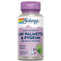 SOLARAY Saw Palmetto & Pygeum – Prostate Support for Men, 30 Softgels | 60-Day Guarantee