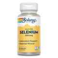 Solaray Selenium 200mcg Yeast-Free – Thyroid & Immune Support, 90 VegCaps