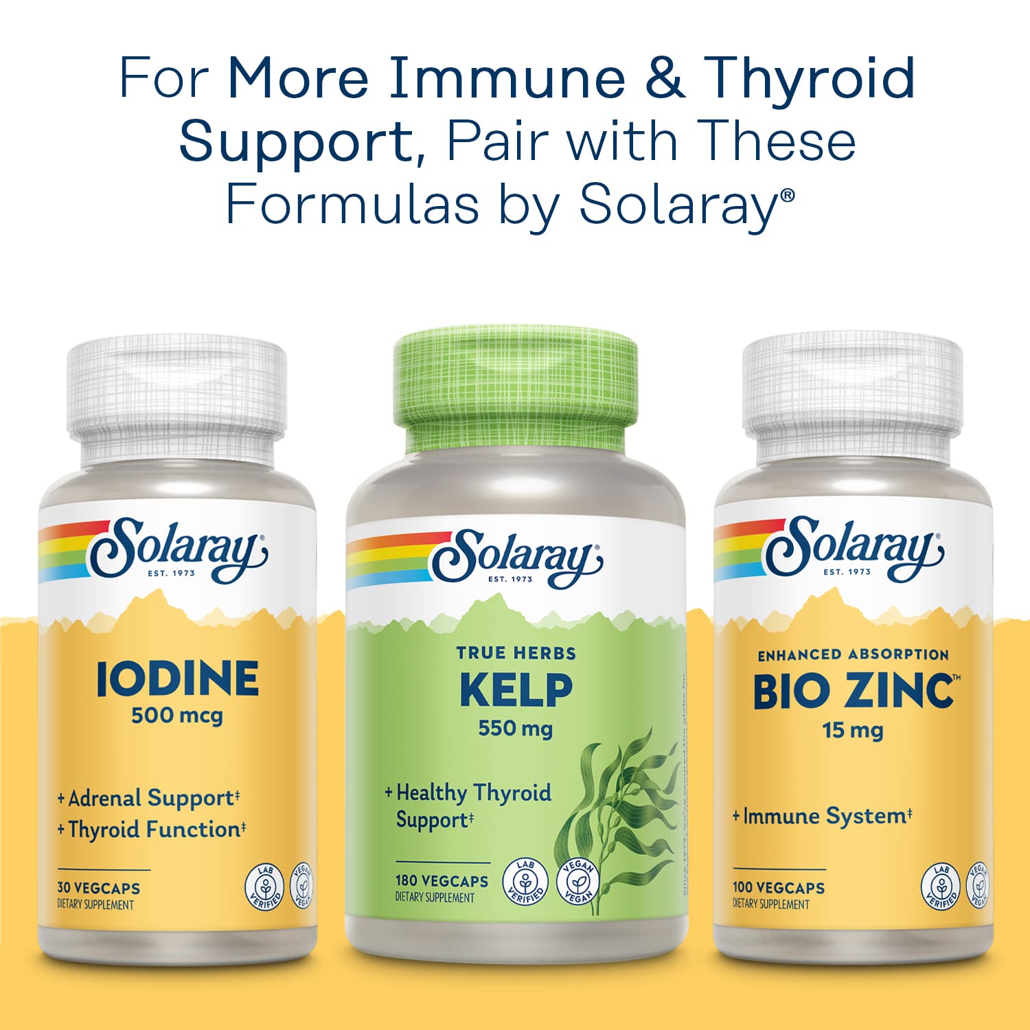 Solaray Yeast Free Selenium 100mcg – Immune & Thyroid Support | 90 VegCaps