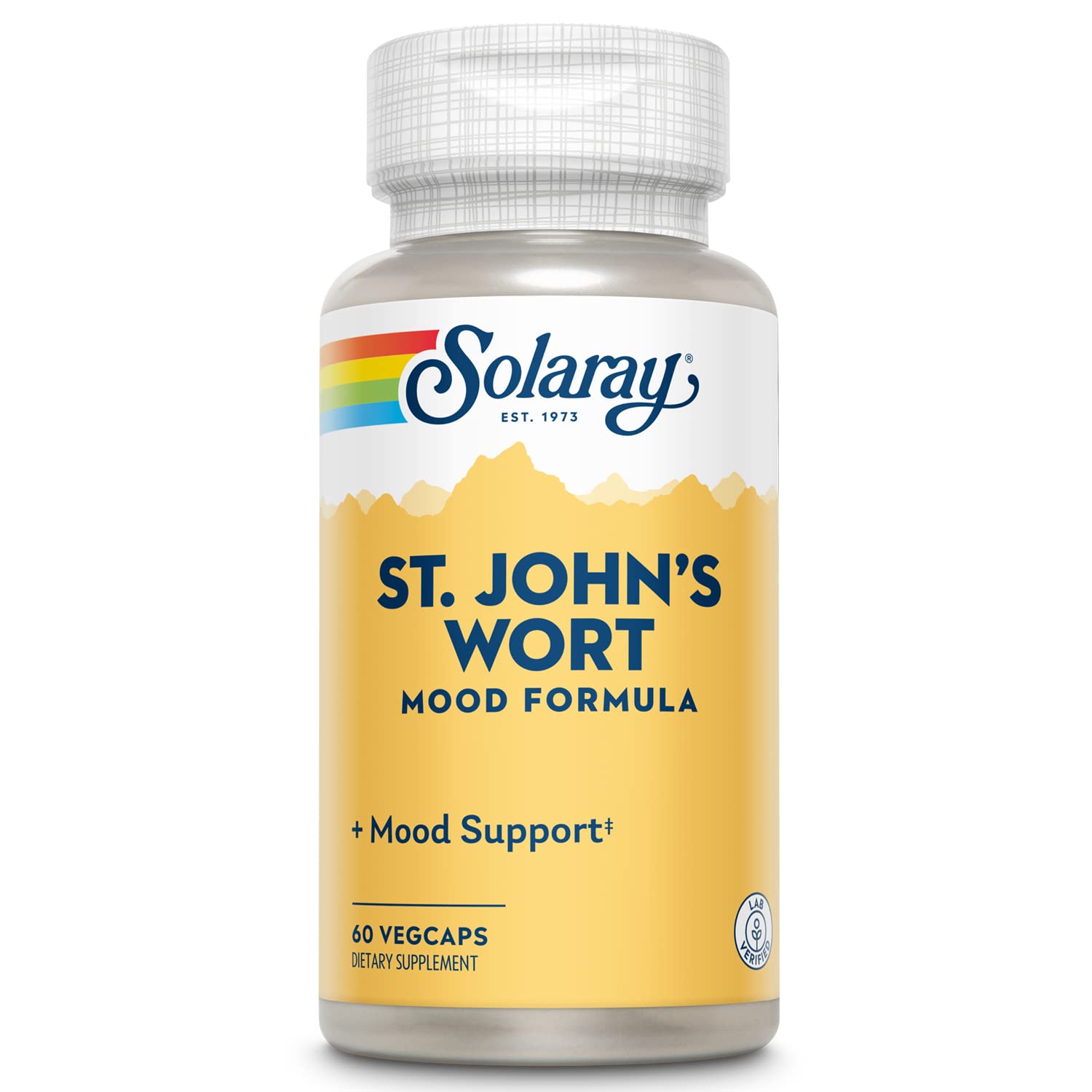 SOLARAY Guaranteed Potency St. John's Wort 900 mg Capsules | 60 Count