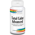 SOLARAY Total Calm Advanced - Nervous System Health and Cellular Energy Support - with Holy Basil, L Theanine, Rhodiola Rosea, Plus Vitamin B12 and Ginseng, Lab Verified, 60-Day Guarantee, 30 Servings