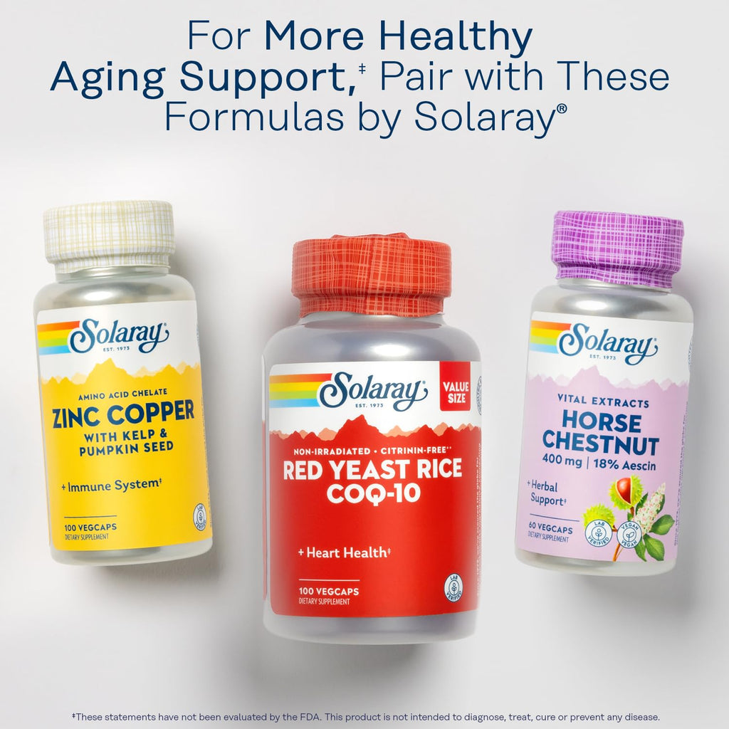 SOLARAY Saw Palmetto Extract – Prostate & Urinary Support, 136 mg Fatty Acids & Sterols, Lab Verified, Pack of 2 (60 Servings)