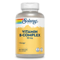 Solaray Vitamin B Complex 50 mg – Energy, Metabolism & Nerve Health Support (Vegan, 250 VegCaps)
