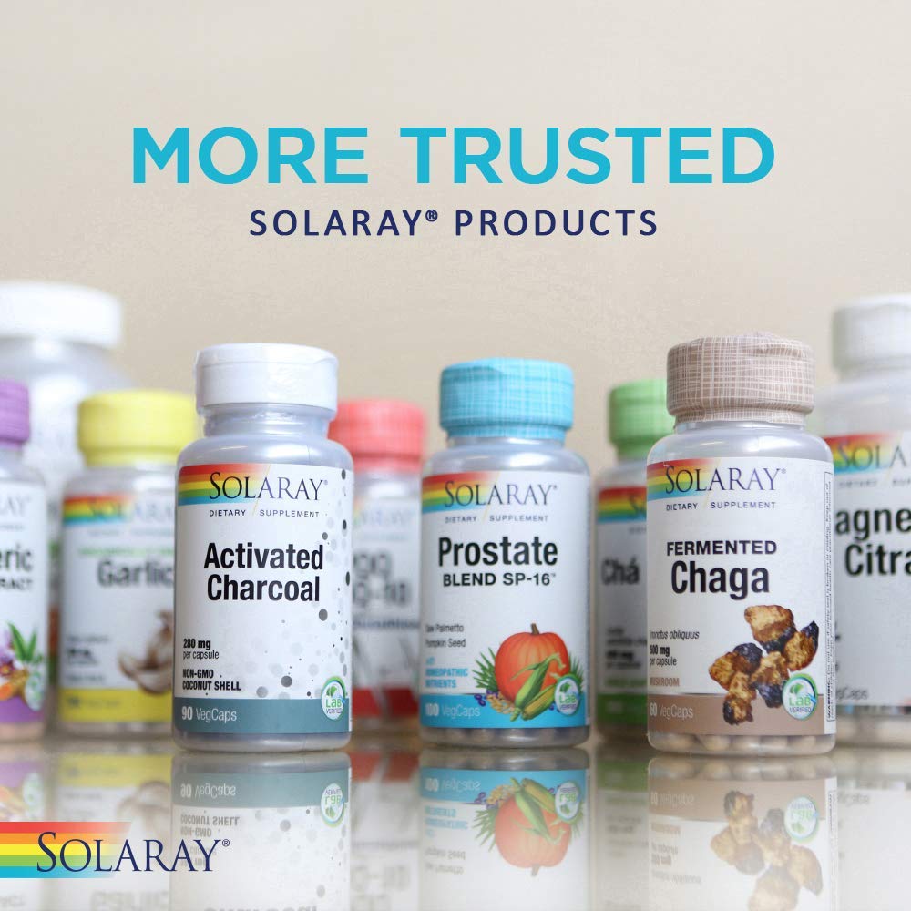 SOLARAY Hibiscus Flower Extract Capsules | Healthy Cardiovascular Function Support | Non-GMO, Vegan | 60 VegCaps