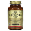 Solgar B-Complex 100 - 100 Tablets | Energy Metabolism, Cardiovascular Health & Nervous System Support - Non-GMO, Vegan, Gluten Free