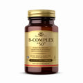 Solgar B-Complex 50 | 100 Veg Capsules | Energy & Nervous System Support