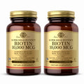 Solgar Biotin 10,000 mcg – 240 Servings (Pack of 2) – Vegan, Gluten Free