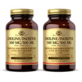 Solgar Choline & Inositol 500 mg/500 mg | 100 Veg Capsules (Pack of 2) | Energy Metabolism, Liver Health, Brain & Nerve Support | Non-GMO, Vegan, Kosher