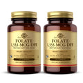 Solgar Folate 1333 mcg DFE Metafolin Prenatal Vitamin – Pack of 2 (200 Servings)