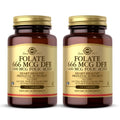 Solgar Folate 666 mcg DFE (Folic Acid 400 mcg) – 250 Tablets × 2 (500 Servings) | Prenatal Support, Non-GMO, Vegan, Gluten Free