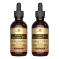 Solgar Liquid Vitamin D3 125 mcg (5000 IU) Orange Flavor – 2 oz Pack of 2