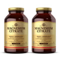 Solgar Magnesium Citrate - 120 Tablets, Pack of 2 - Supports Nerve & Muscle Function - Highly Absorbable - Non-GMO, Vegan, Gluten Free, Kosher - 120 Total Servings