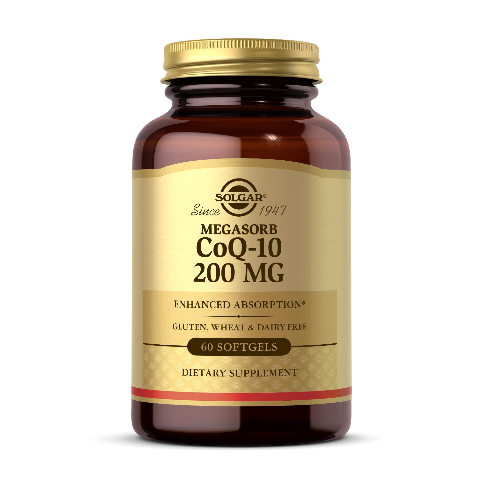 Solgar Megasorb CoQ-10 200 mg – 60 Softgels | Heart & Brain Support