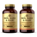 Solgar Skin, Nails & Hair - 120 Tablets Pack of 2 | Advanced MSM Formula | Non-GMO, Vegan, Gluten & Dairy Free | 120 Servings