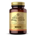 Solgar Vitamin E 670 mg (1000 IU) – 180 Softgels | Natural Antioxidant for Skin & Immune Support