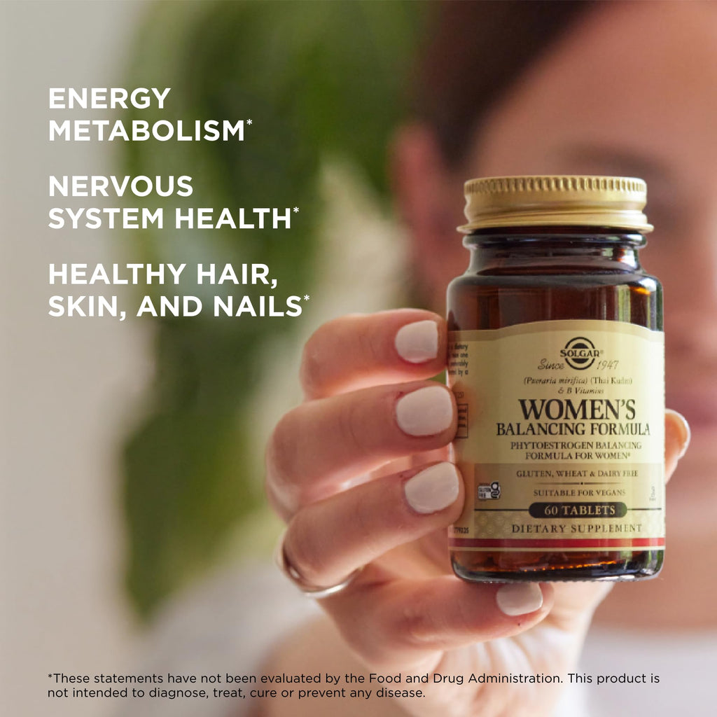 Solgar Women’s Balancing Formula – 120 Servings | Vegan, Kosher, Gluten & Dairy Free