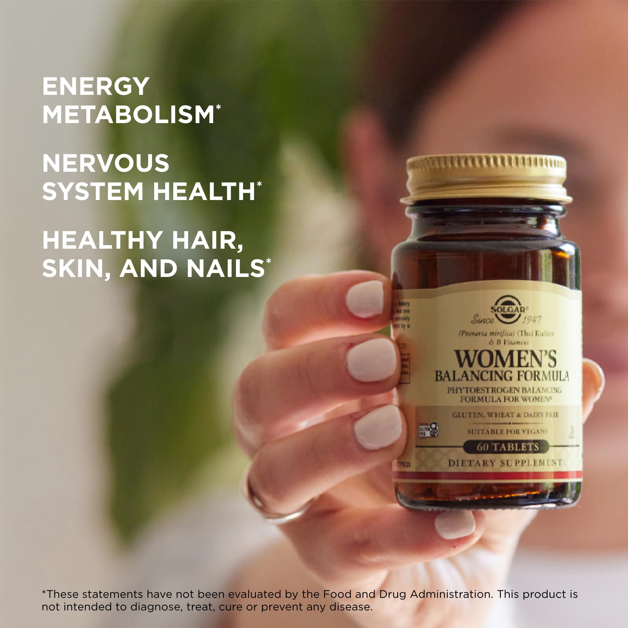 Solgar Women’s Balancing Formula – 120 Servings | Vegan, Kosher, Gluten & Dairy Free