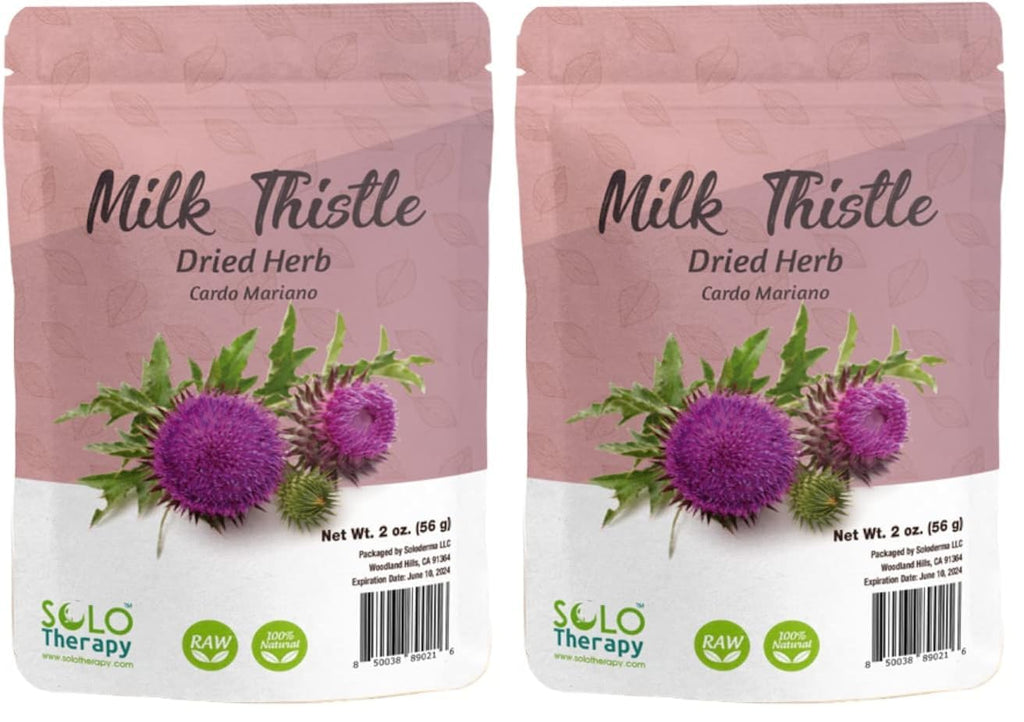Milk Thistle Tea 2 oz (Pack of 2) – Solo Therapy, Cardo Mariano