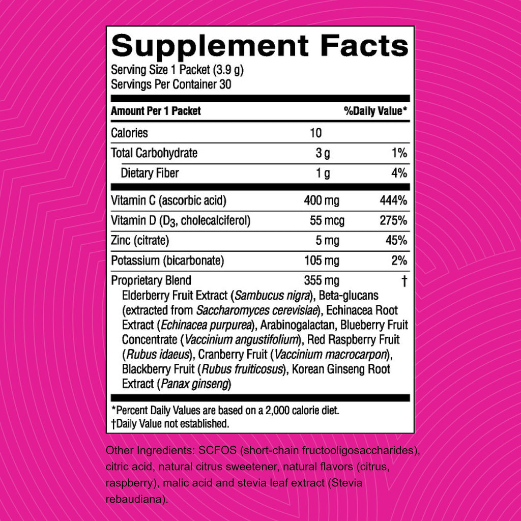 Nature's Sunshine Solstic Immune, 30 Packs | Immune Support with Antioxidant Vitamins & Berries