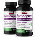 Somnapure Sleep Aid – Non-Habit-Forming Melatonin, 120 Tablets (2-Pack)