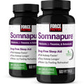 FORCE FACTOR Somnapure Softgels 2-Pack – Sleep Aid with Melatonin, Ashwagandha & Valerian Root (120 Softgels)