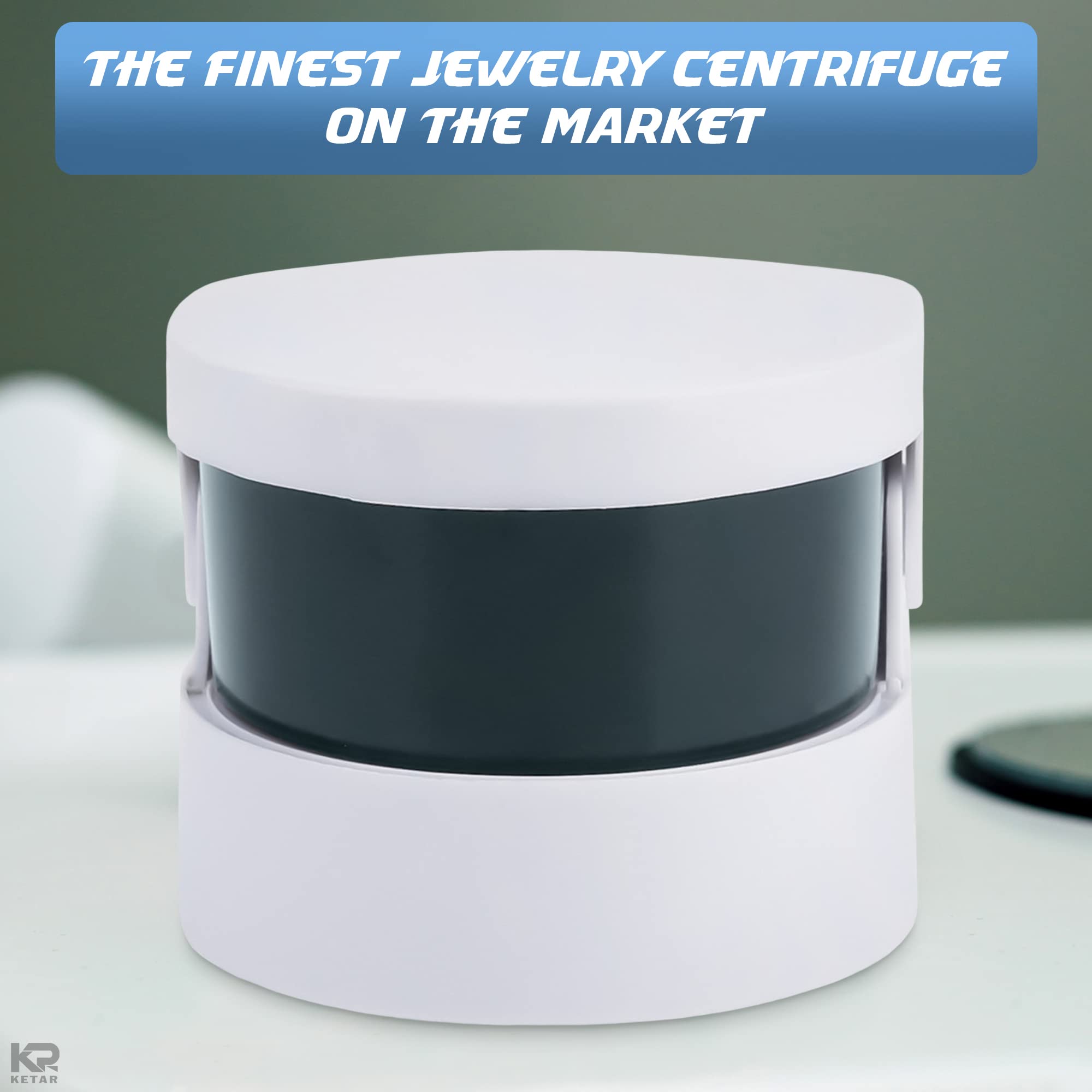 Sonic Cordless Denture Cleaner for Jewellery, Rings & Coins – Portable Battery Vibrating Machine