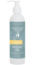 Soothing Touch Invigorating Massage Gel – Eucalyptus, Rosemary, Lemon, Basil (8 oz)