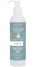 Soothing Touch Organic Unscented Massage Gel – 8 oz