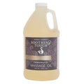 Soothing Touch W67363H Therapeutic Lite Oil - 1/2 Gallon | Water Dispersible Massage Oil