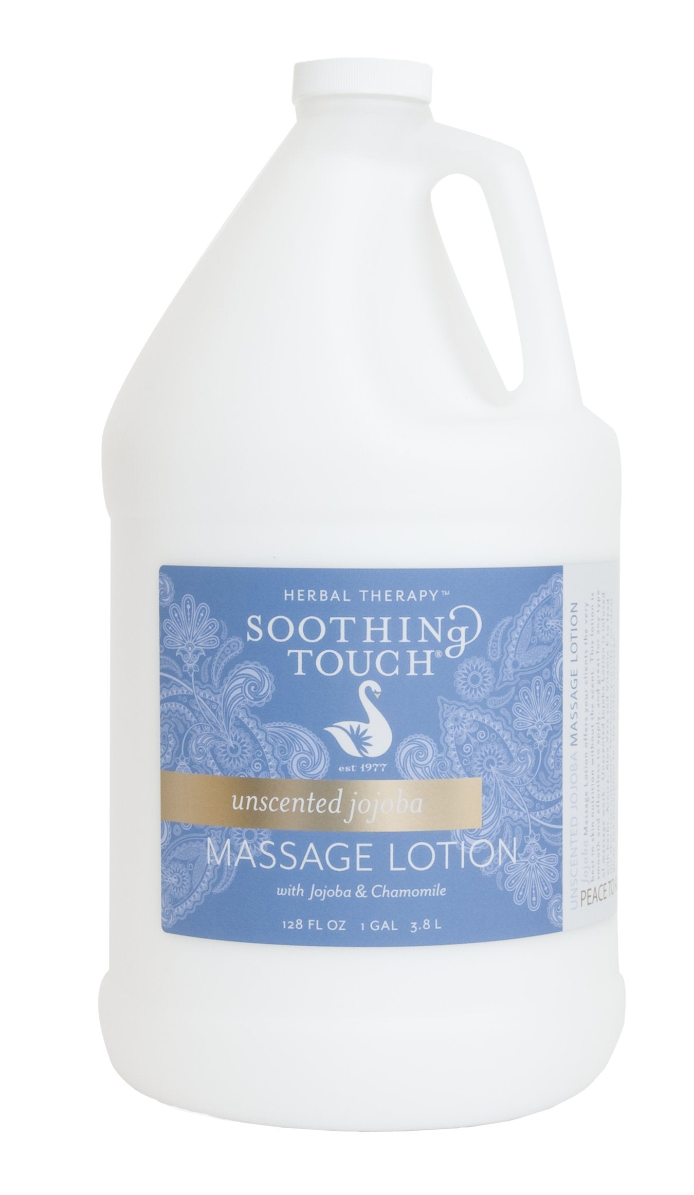 Soothing Touch Unscented Jojoba Massage Lotion – Arnica & Aloe Vera, 1 Gal