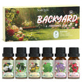 Soulorigin Backyard Fragrance Oils Set - Floral Diffuser Oils Gift (Gardenia, Rose, Lavender)