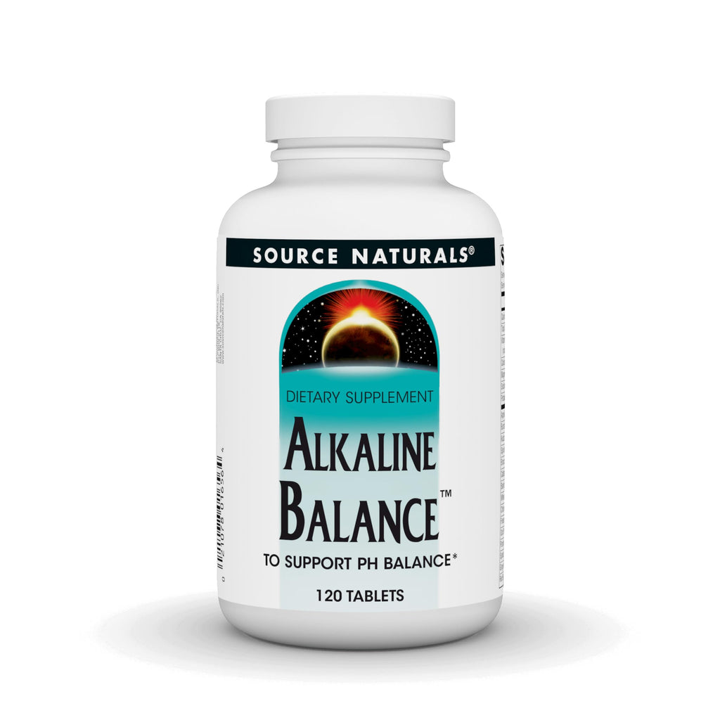 Source Naturals Alkaline Balance to Support PH Balance* - 120 Tablets