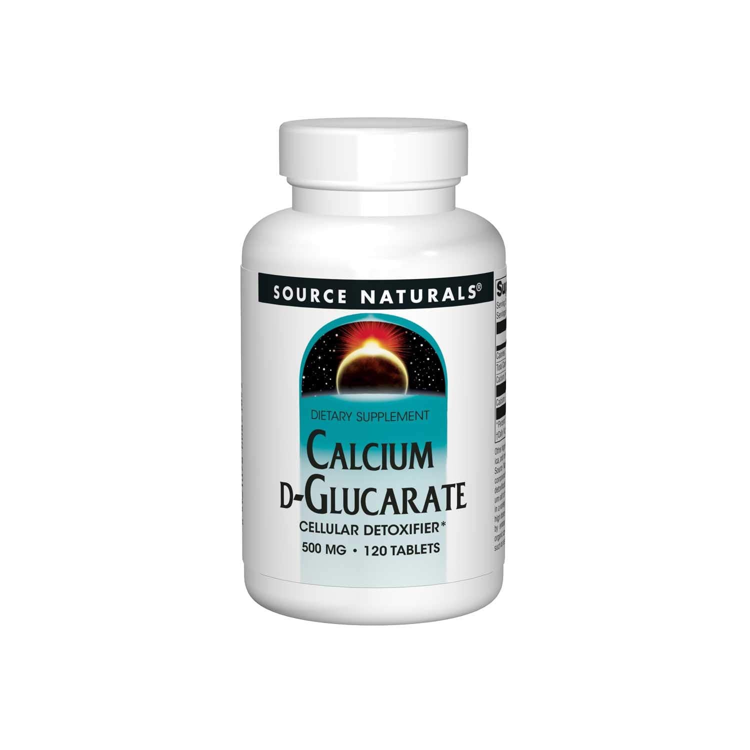 Source Naturals Calcium D-Glucarate 500 mg | Detox Support