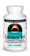 Source Naturals Coenzymated B-6 25 mg Lozenges – P-5 Pyridoxal-5 Phosphate Fast-Acting