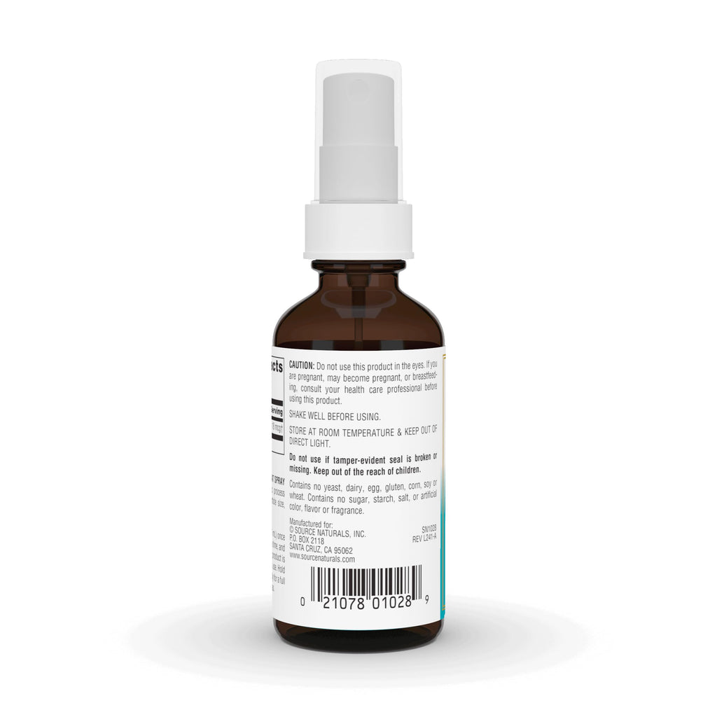 Source Naturals Wellness Colloidal Silver Throat Spray - 30 PPM - 2 Fluid oz