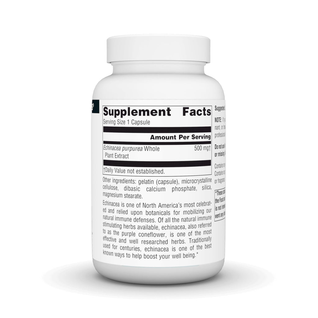 Source Naturals Echinacea Root Extract 500mg - 100 Capsules | Immune Support