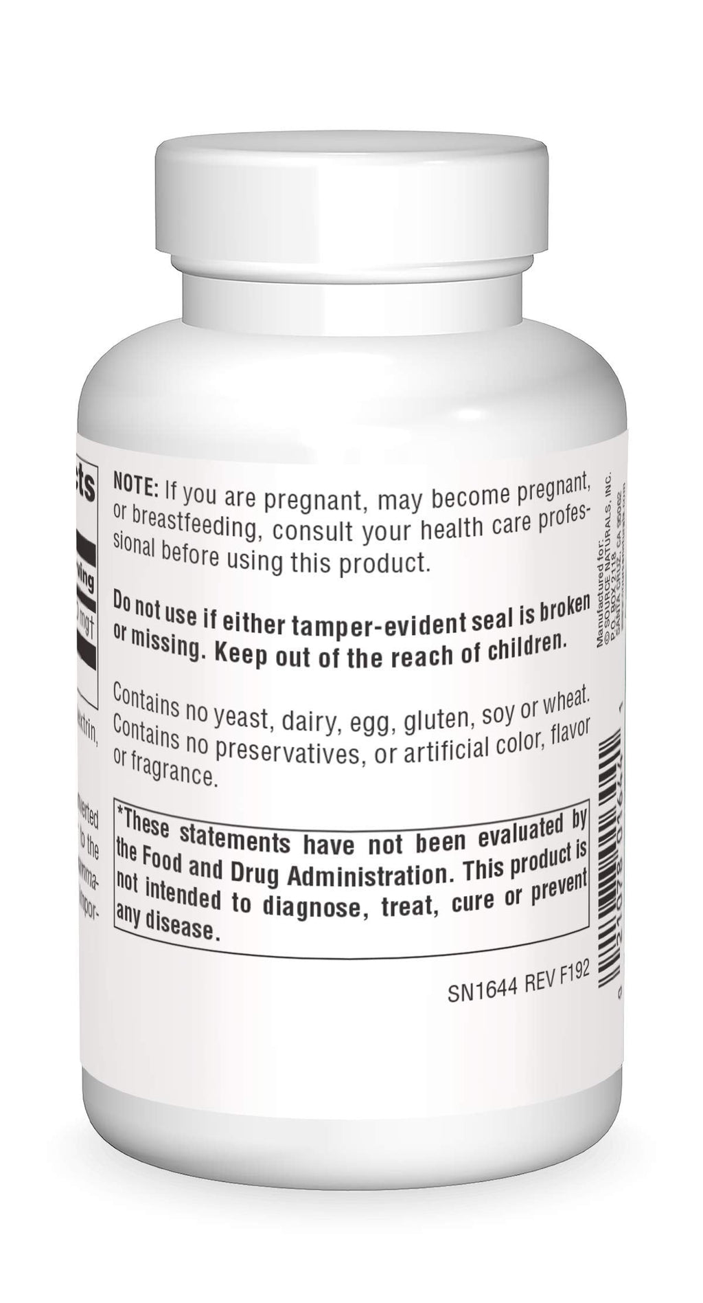 Source Naturals Free Form L-Glutamine 500 mg - 100 Capsules