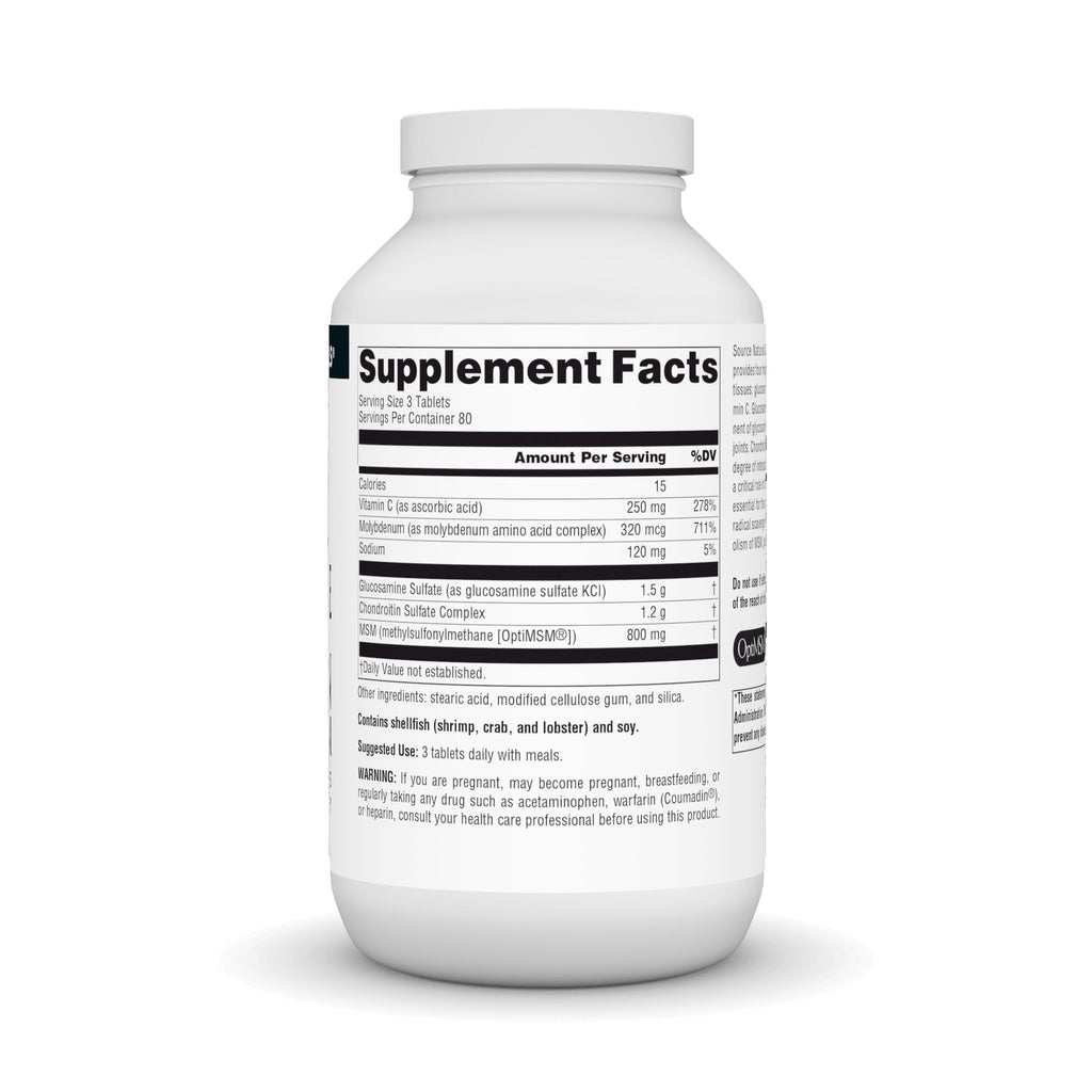 Source Naturals Glucosamine Chondroitin Complex with MSM – 240 Tablets